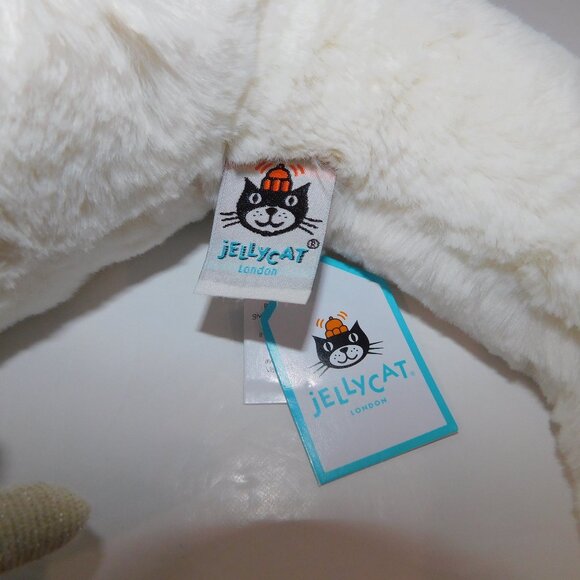 Jellycat Large Snow Dragon SNWD22 New with Tag Original Run 2020 NWT - Picture 4 of 11
